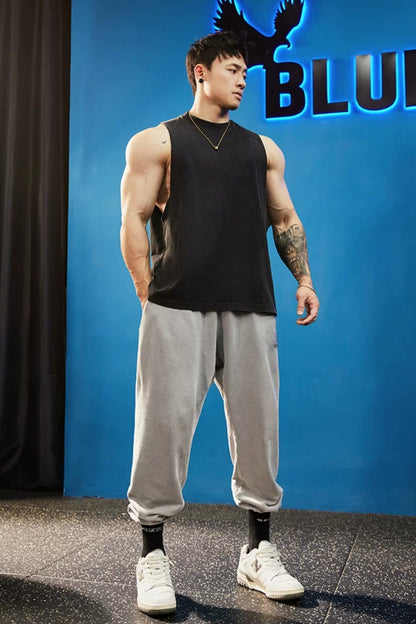 Loose Cut-Off Washed Sleeveless  #BF153