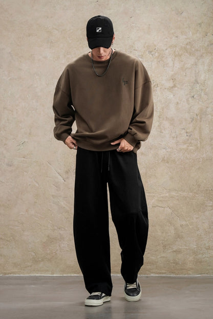 Arc Cut Relax Sweat Pants  #LM037