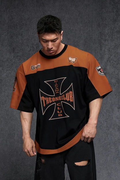 Multi Badge Block IceSkin T-Shirt  #TK035