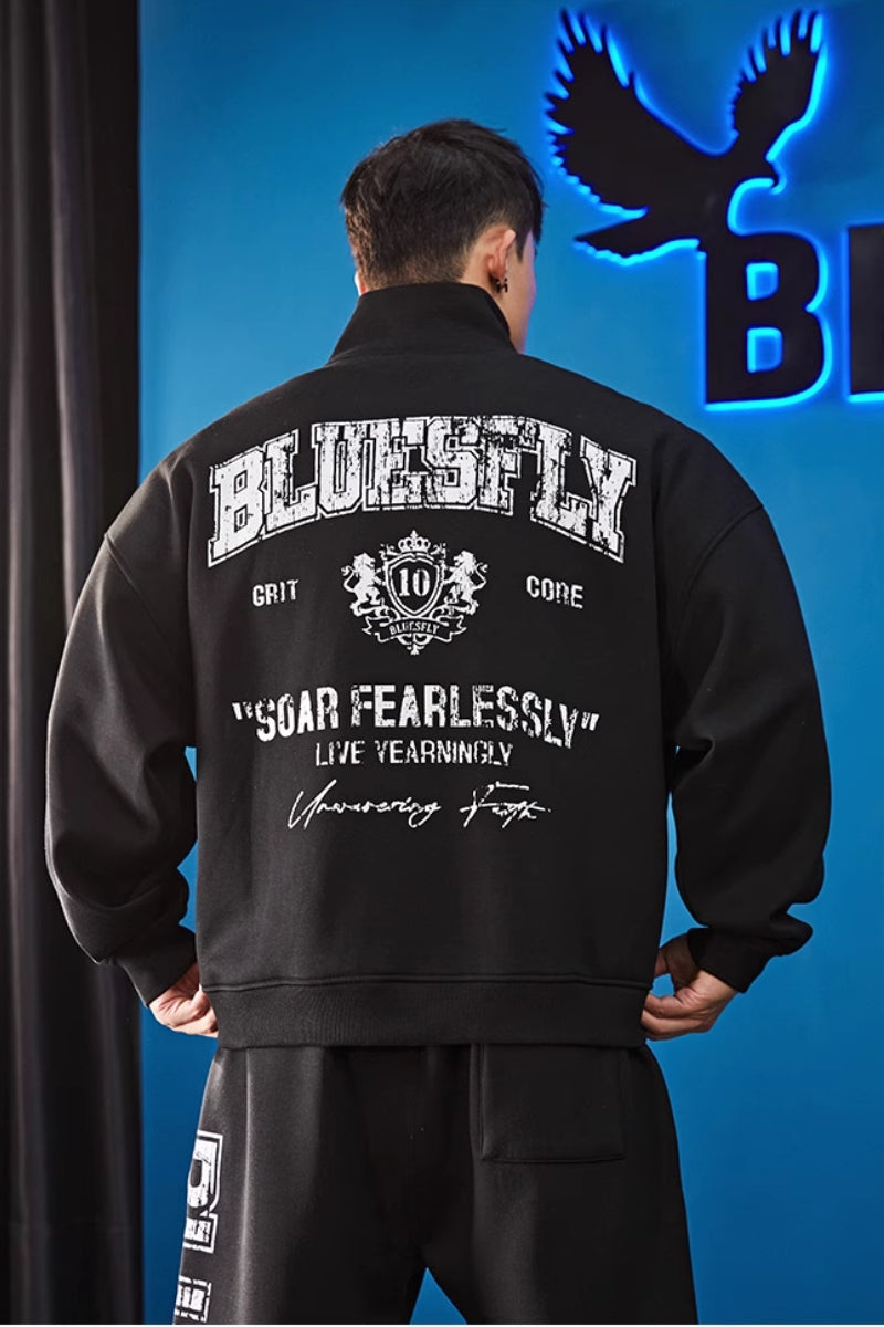 Shield Logo Heavy Warm Zip  #BF125