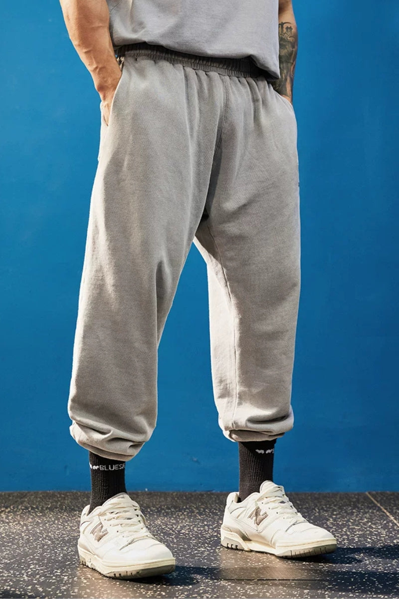 Loose Cuff Washed Jogger  #BF154