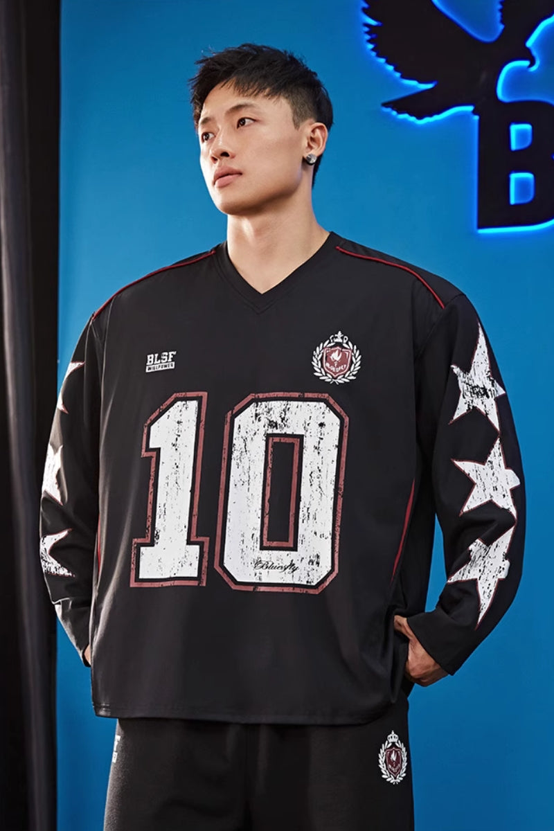Starline Varsity Long Sleeve  #BF124
