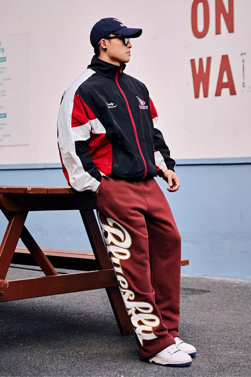 Vintage Racing Track Jacket  #BF137