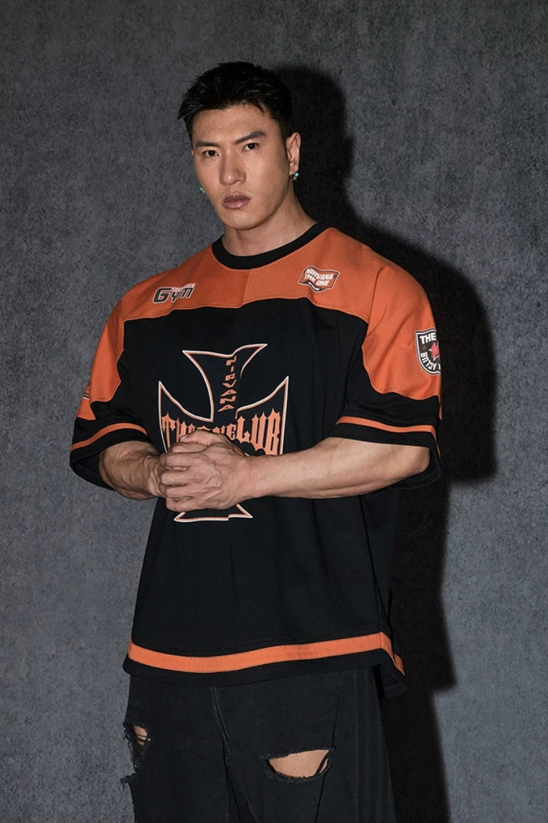 Multi Badge Block IceSkin T-Shirt  #TK035