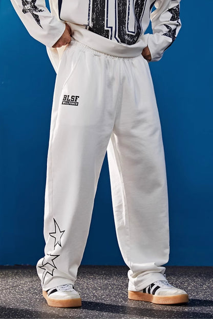 Starline Varsity Straight Sweatpants  #BF126