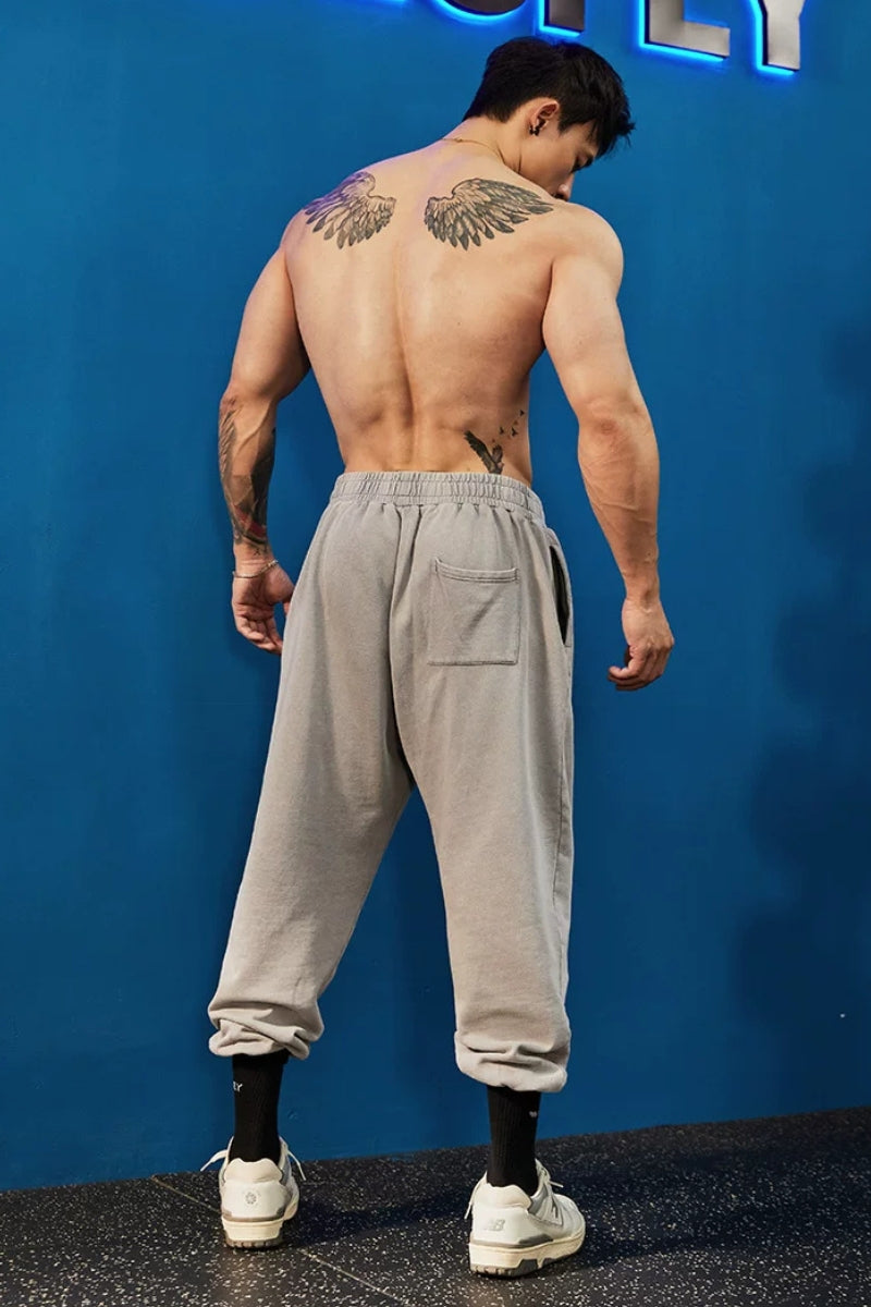Loose Cuff Washed Jogger  #BF154