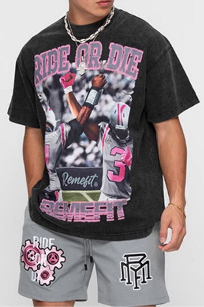 Heavy Hit Graphic T-Shirt  #RF003