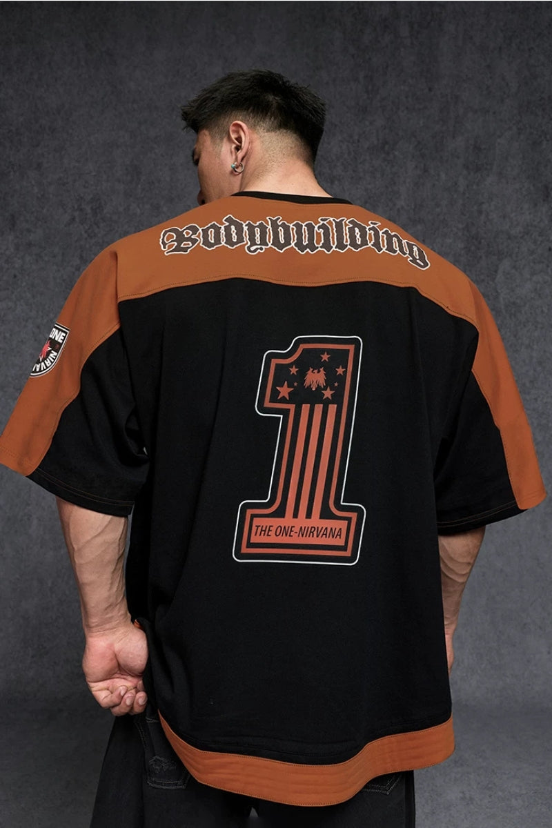 Multi Badge Block IceSkin T-Shirt  #TK035
