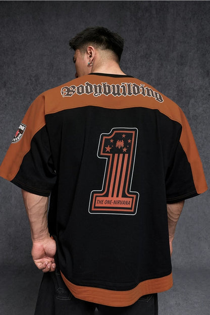 Multi Badge Block IceSkin T-Shirt  #TK035