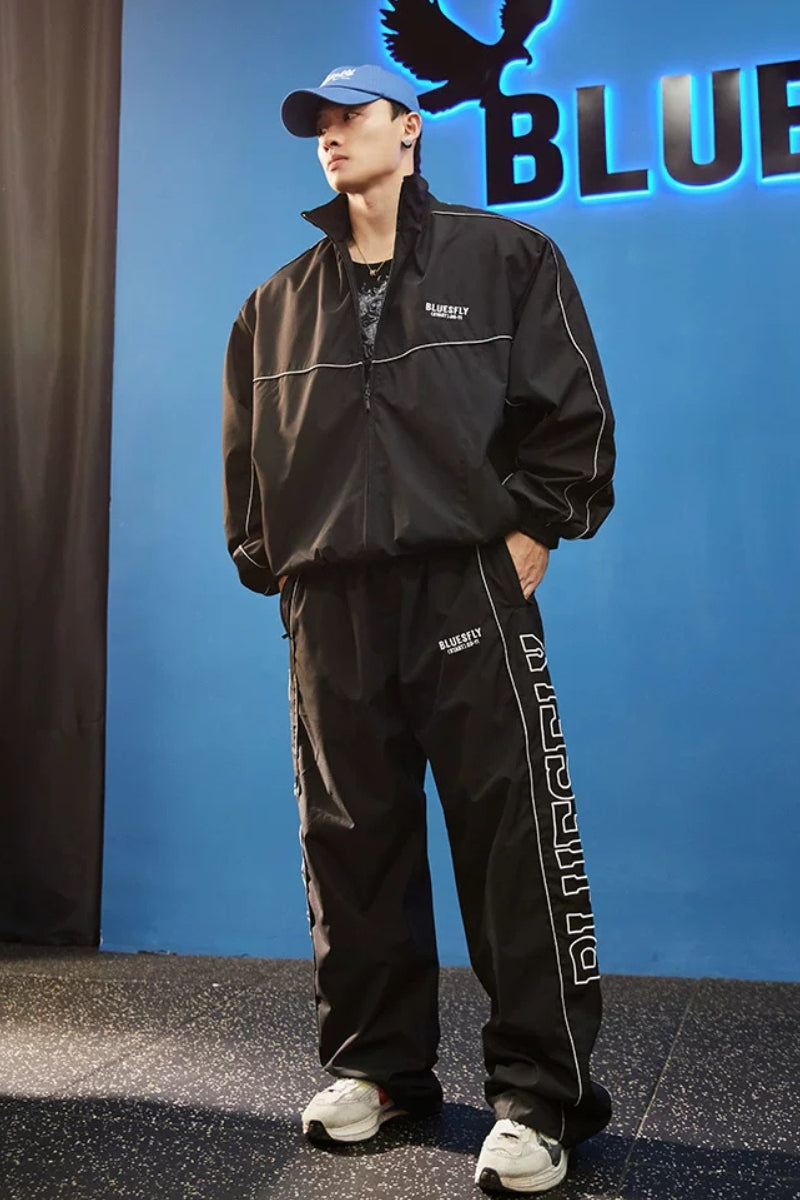 Outline Graphic Track Pants  #BF160