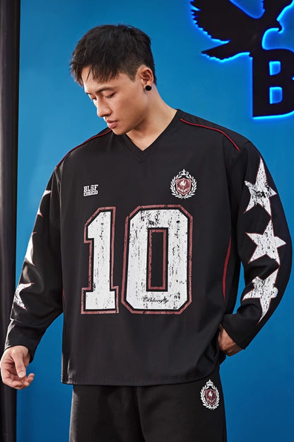 Starline Varsity Long Sleeve  #BF124