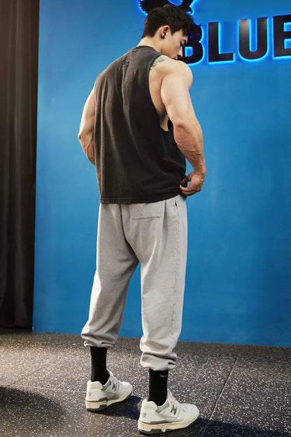 Loose Cuff Washed Jogger  #BF154