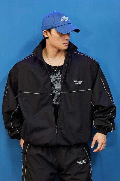 Outline Graphic Track Jacket  #BF159