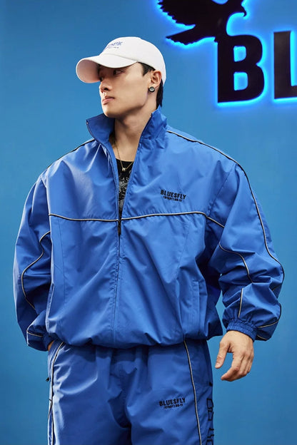Outline Graphic Track Jacket  #BF159