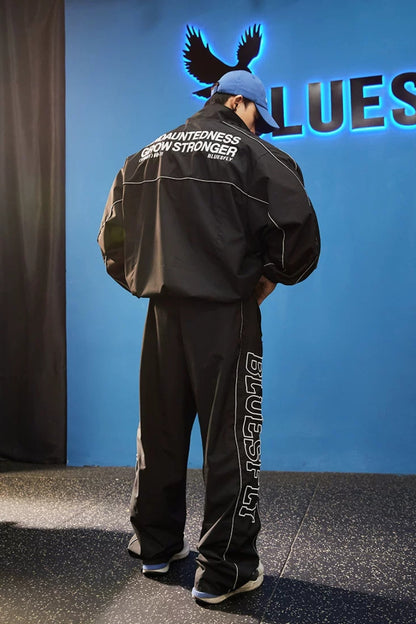 Outline Graphic Track Pants  #BF160