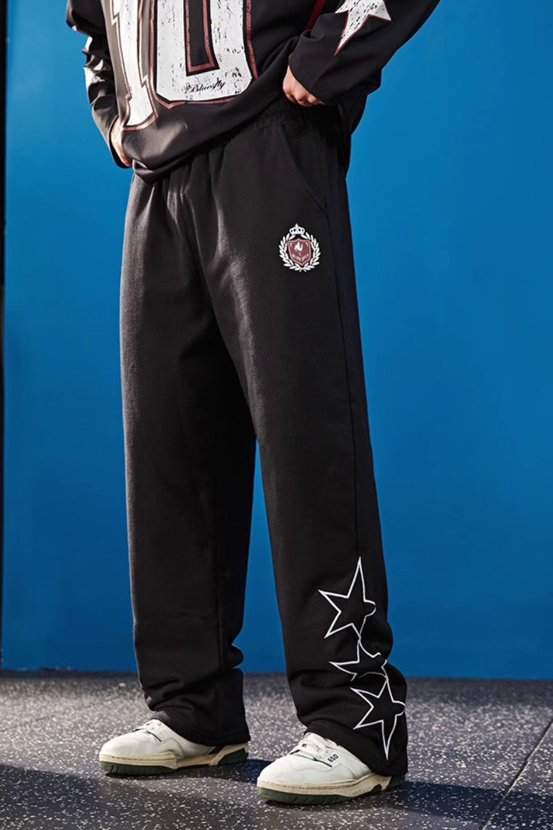 Starline Varsity Straight Sweatpants  #BF126