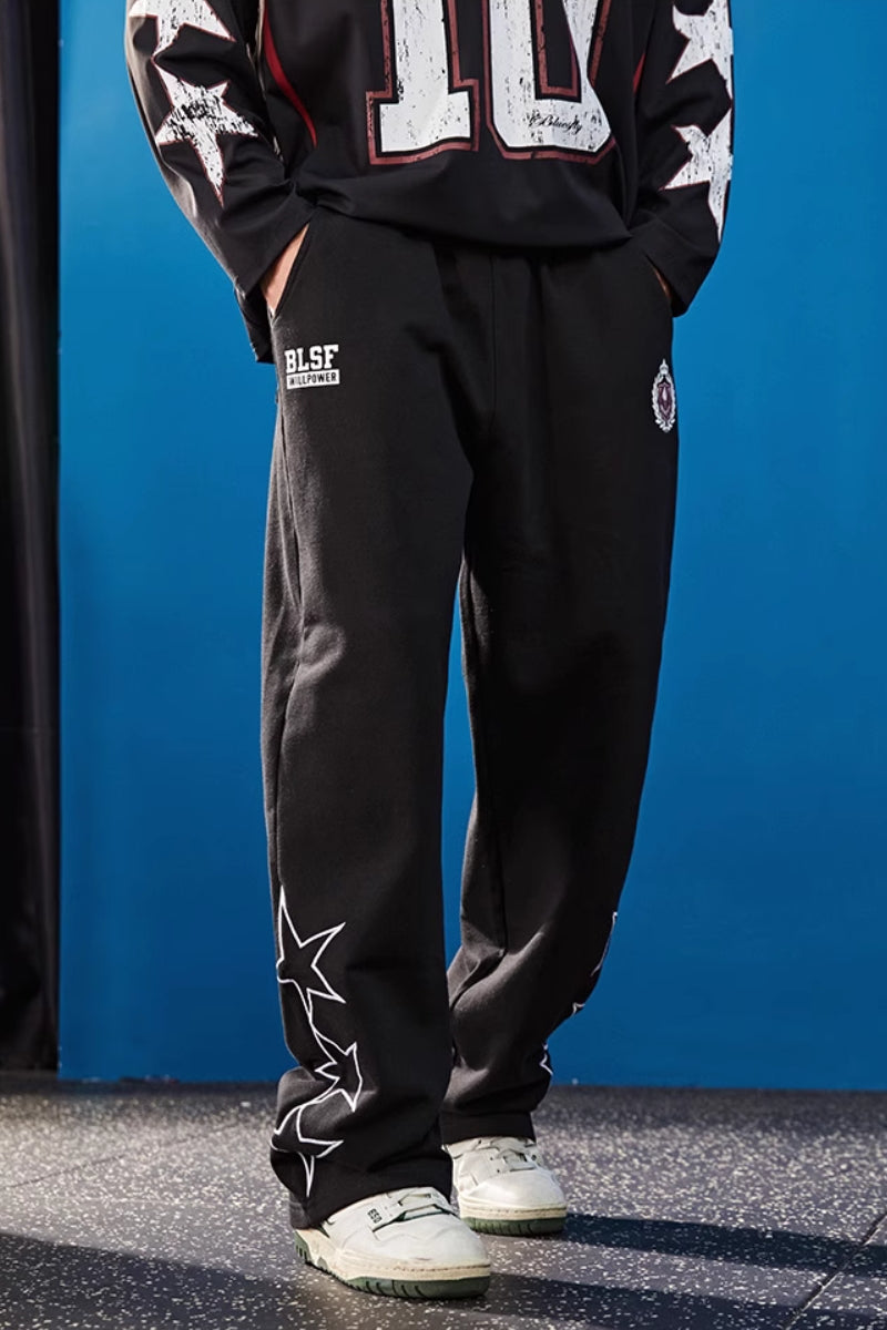 Starline Varsity Straight Sweatpants  #BF126