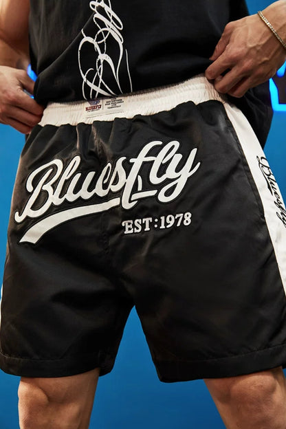 Silky Touch Wide Script Shorts  #BF155