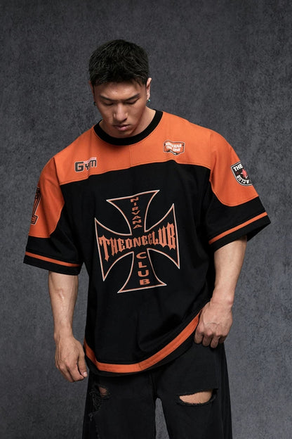 Multi Badge Block IceSkin T-Shirt  #TK035