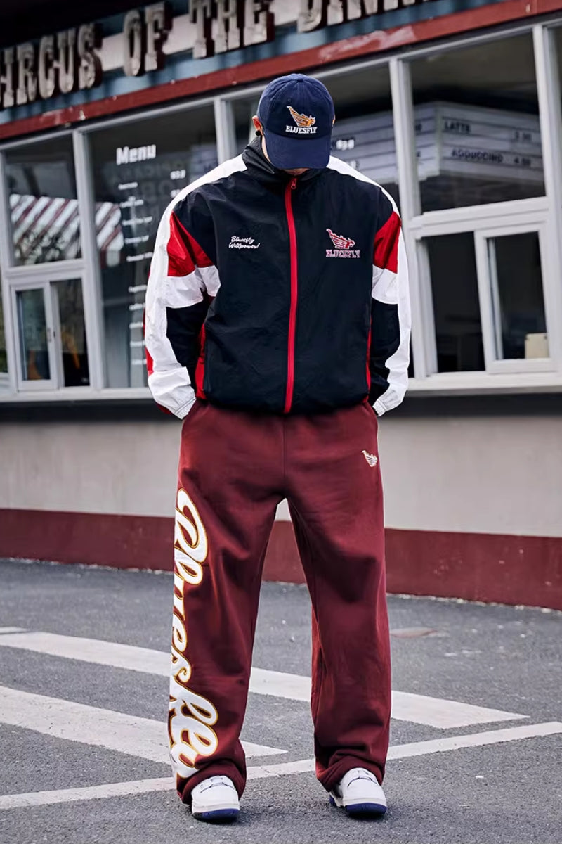 Vintage Racing Track Jacket  #BF137