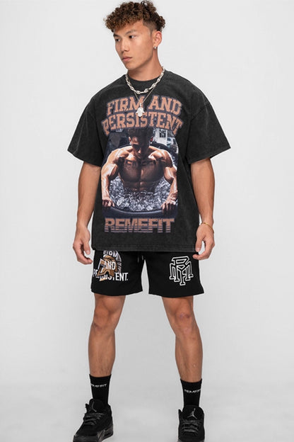 Heavy Hit Graphic T-Shirt  #RF003