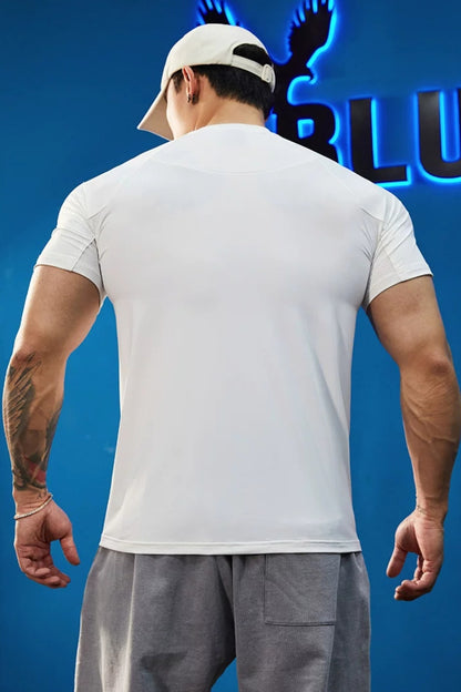 Chest Emblem Fit T-Shirt  #BF146