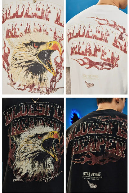 Heavy Cotton Eagle T-Shirt  #BF150