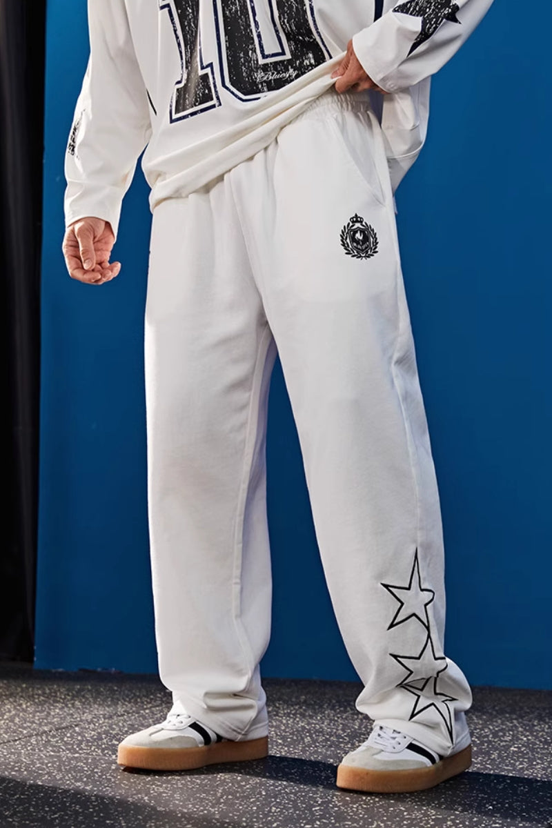 Starline Varsity Straight Sweatpants  #BF126