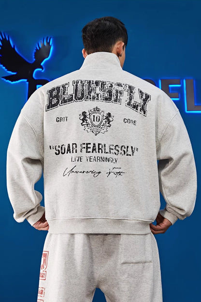 Shield Logo Heavy Warm Zip  #BF125