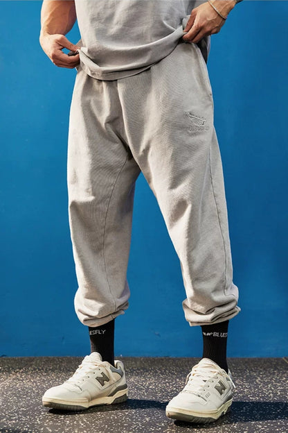 Loose Cuff Washed Jogger  #BF154