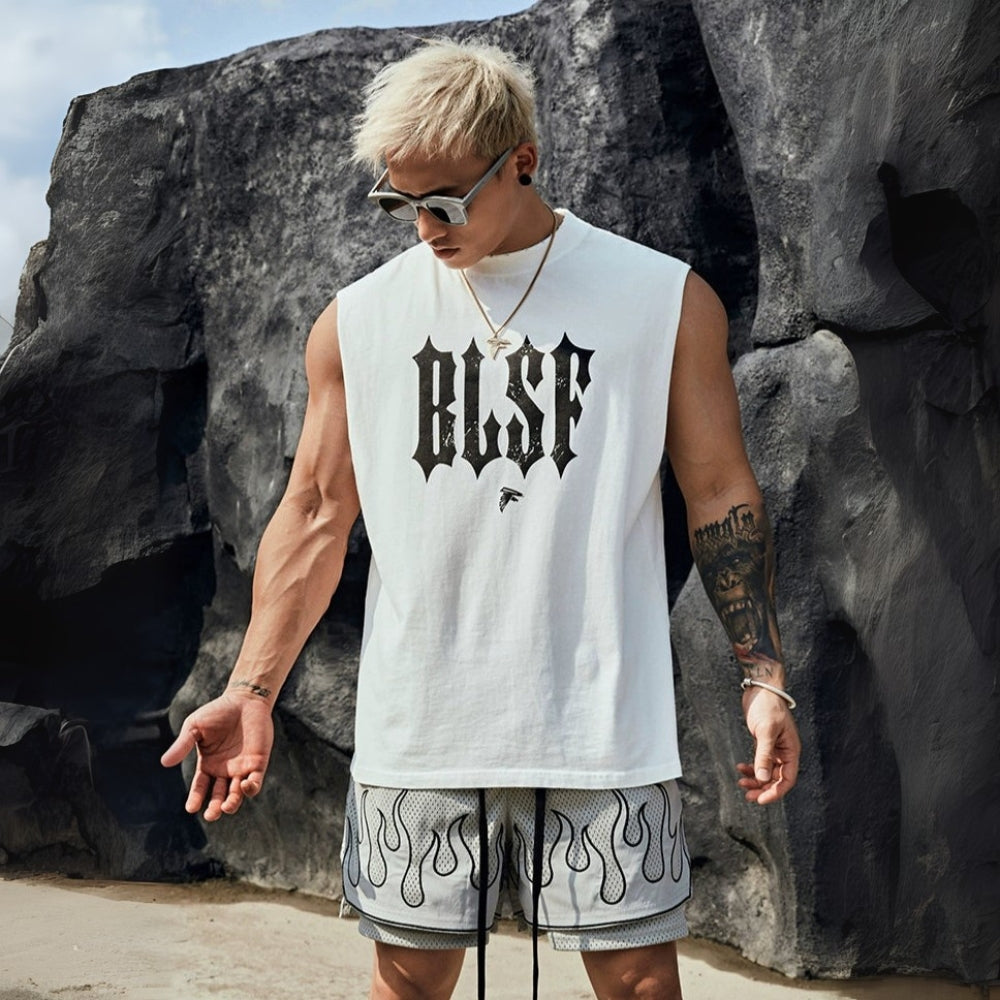 Gothic Print Sleeveless #BF022 – Hisoka