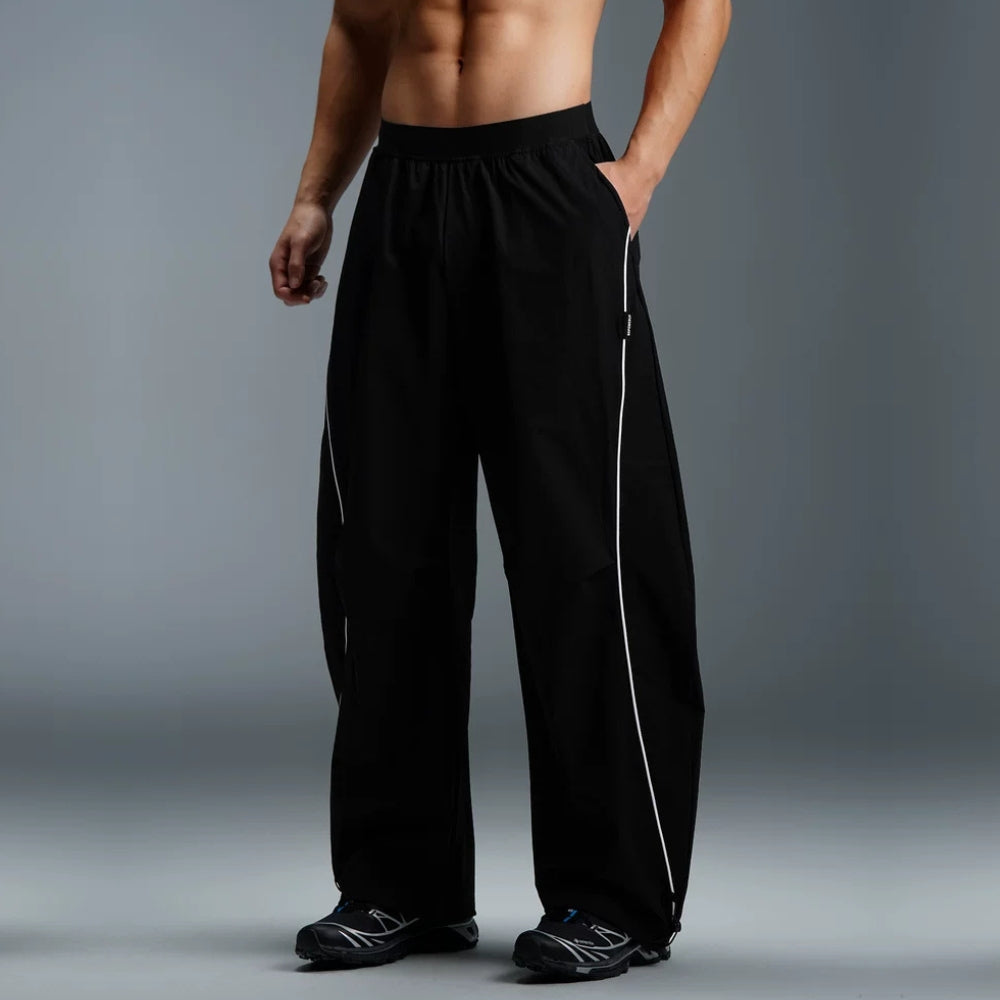 Piping Cocoon Light Pants  #BD003