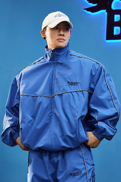 Outline Graphic Track Jacket  #BF159