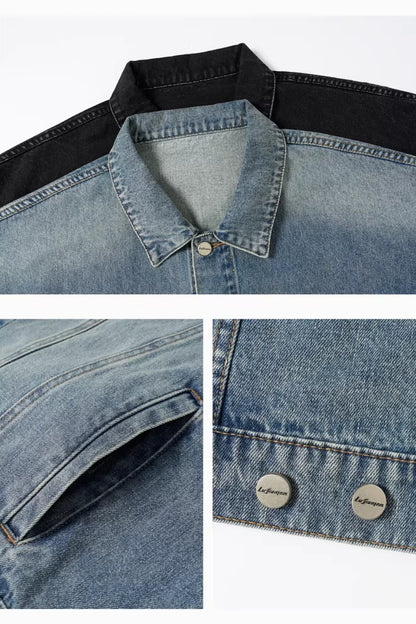 BoxFit Denim Trucker Jacket  #LM038