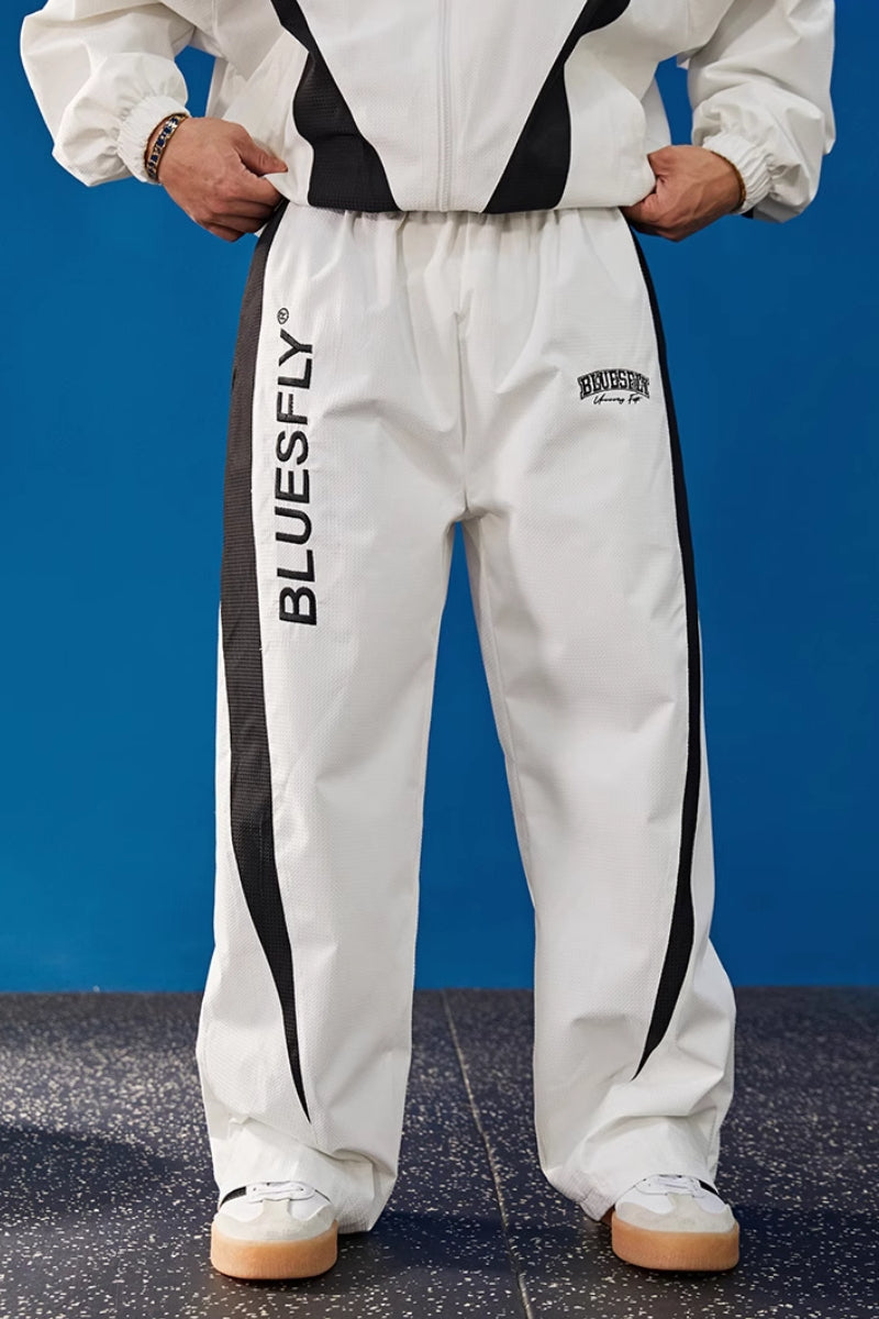 Dual Tone Track Pants  #BF111