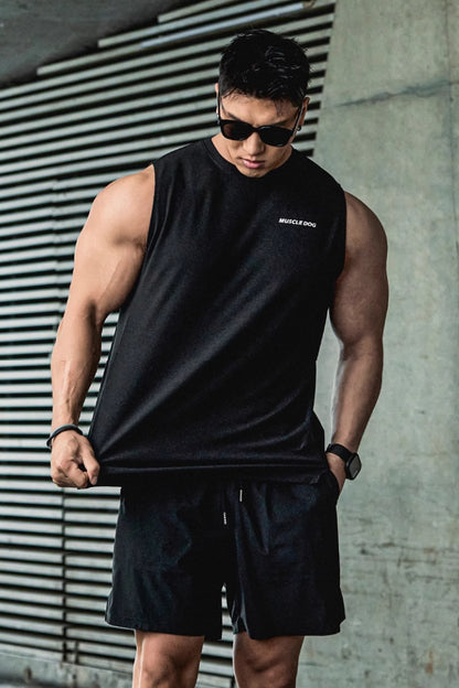 Back logo I-Shoulder Sleeveless  #MD076
