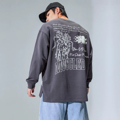 Dragon Crest Logo Sweatshirt  #MD026