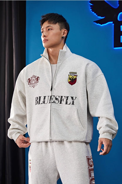 Shield Logo Heavy Warm Zip  #BF125