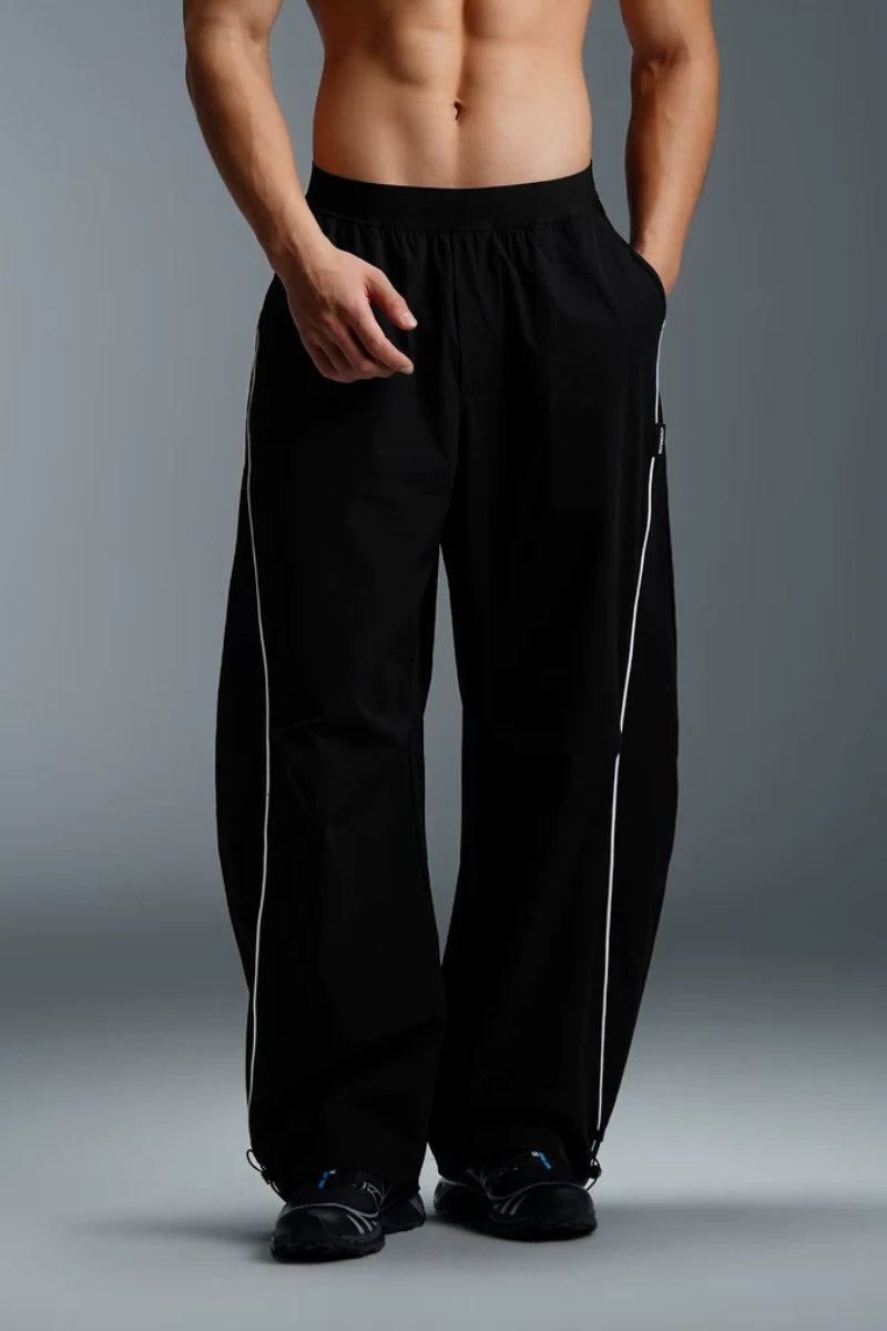 Piping Cocoon Light Pants  #BD003