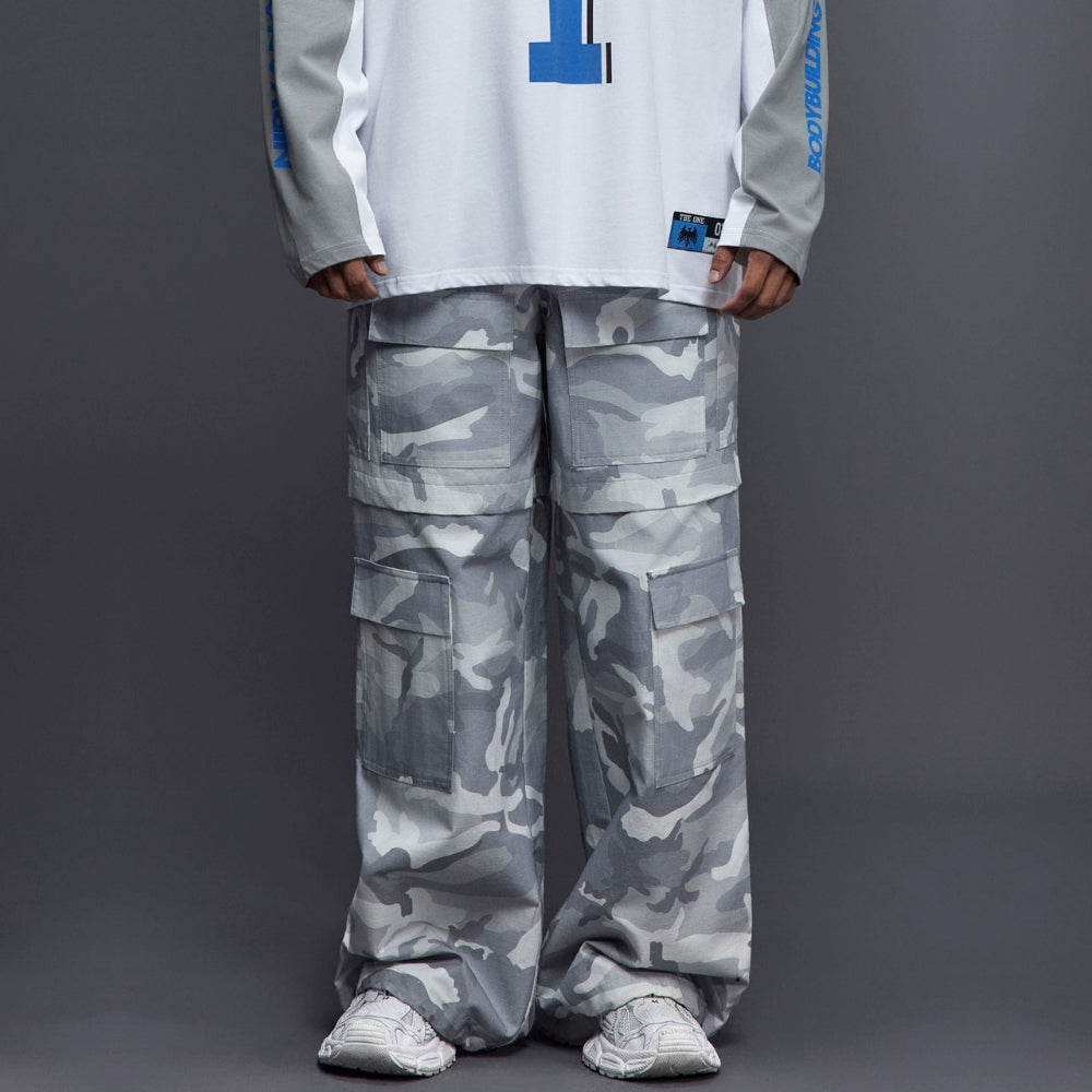 Tactical Cargo Camo Pants  #TK034