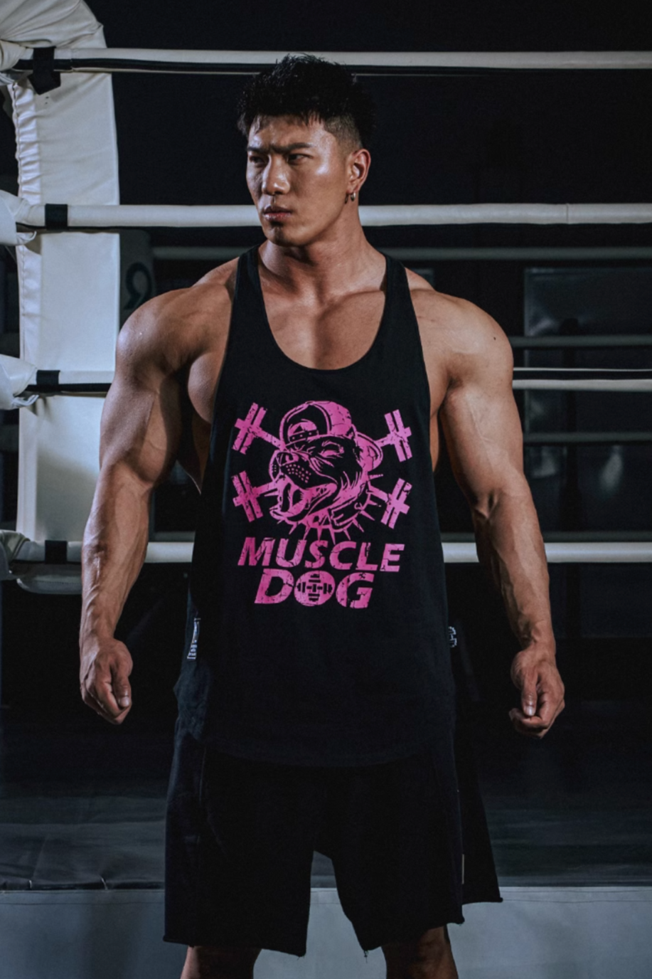 Loose training tank top  #MD005