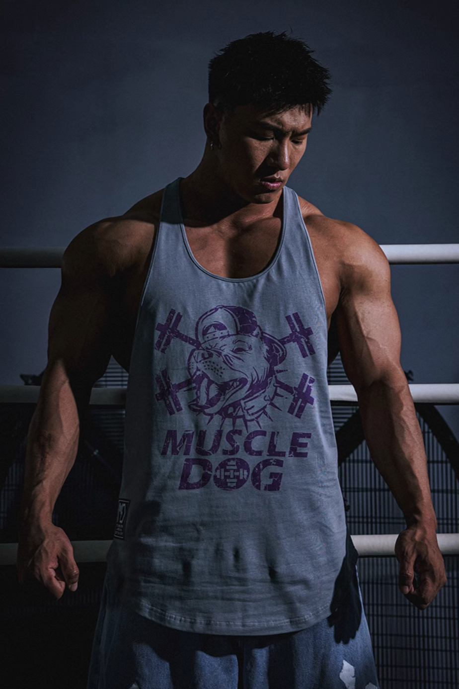 Loose training tank top  #MD005