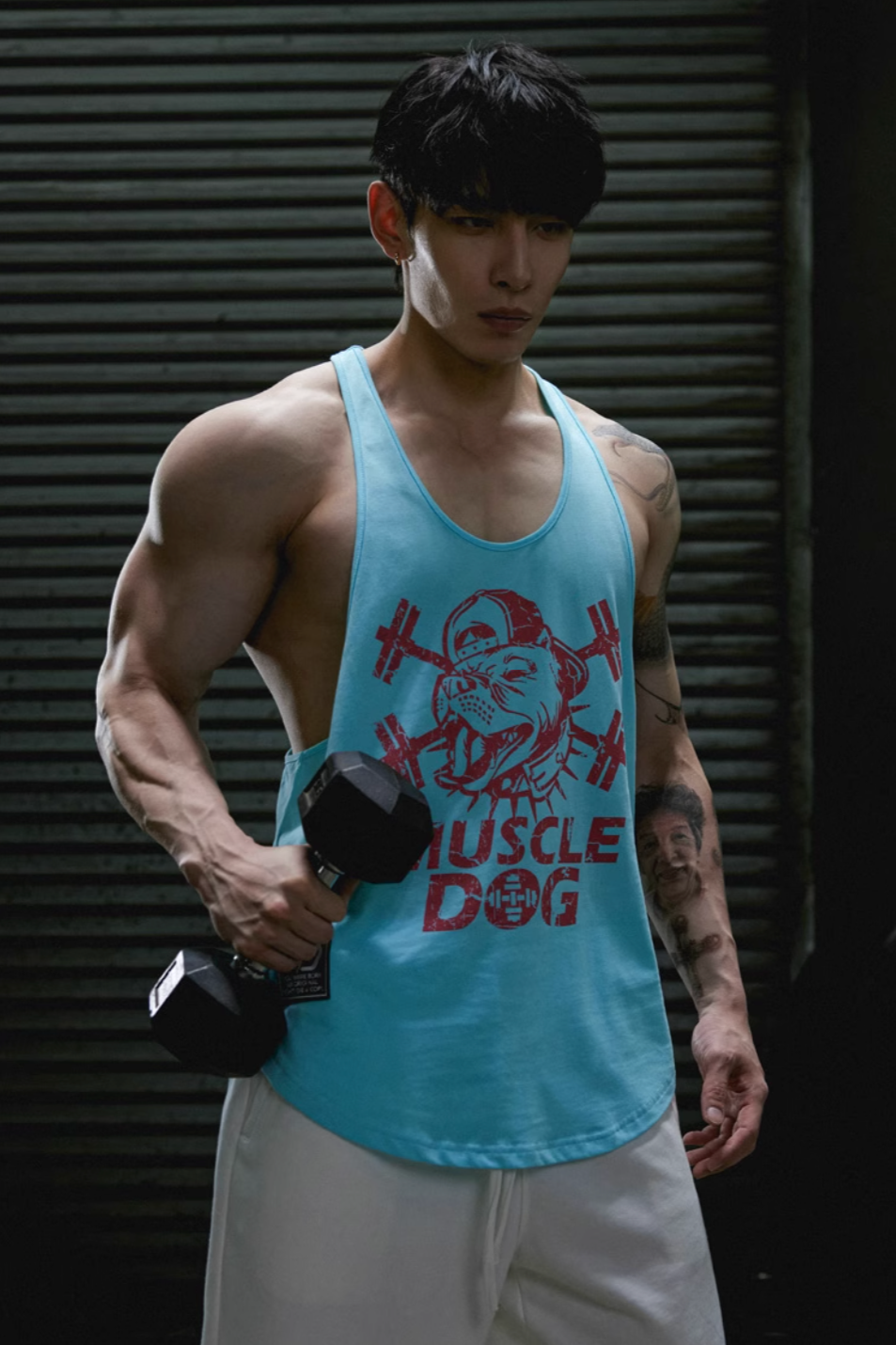 Loose training tank top  #MD005