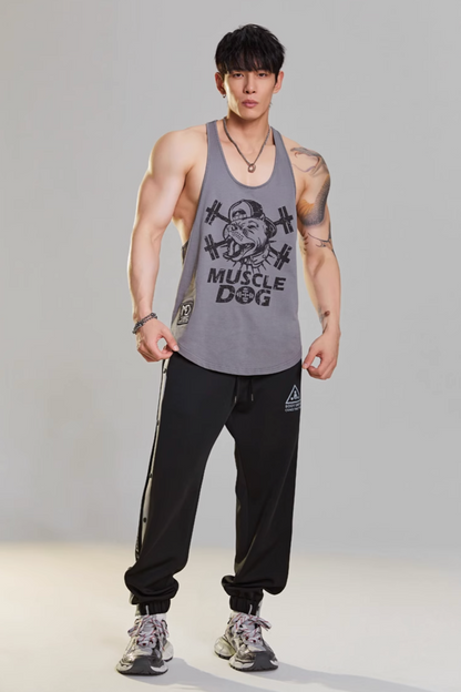 Loose training tank top  #MD005