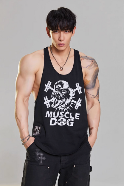 Loose training tank top  #MD005