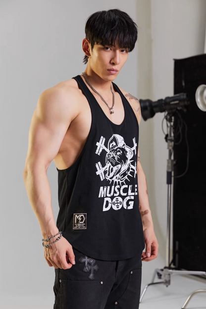 Loose training tank top  #MD005