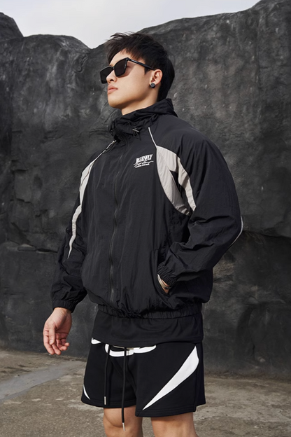 Hooded outdoor jacket  #BF010