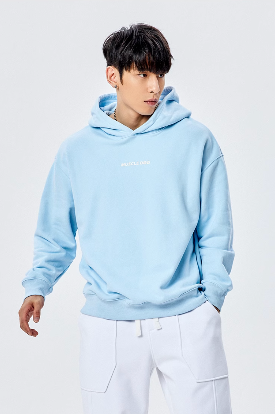 Big logo print hoodie  #MD013