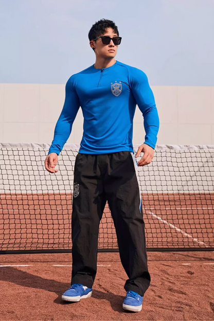 Half-Zip Slim Fit Long Sleeve  #034