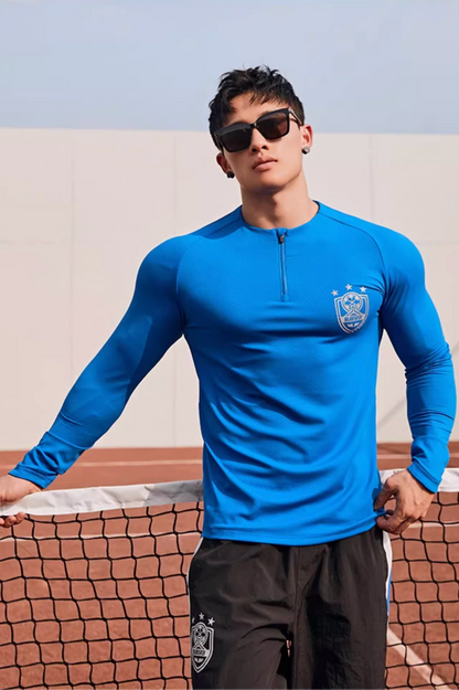 Half-Zip Slim Fit Long Sleeve  #034